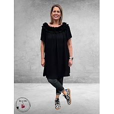 NO.1 by OX  Jurk/Tuniek Carmen Zwart